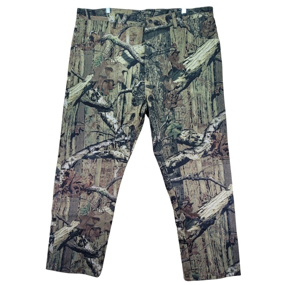 Wrangler ProGear Pants Mens 42x29 Camo Mossy Oak Break-Up Infinity MINT